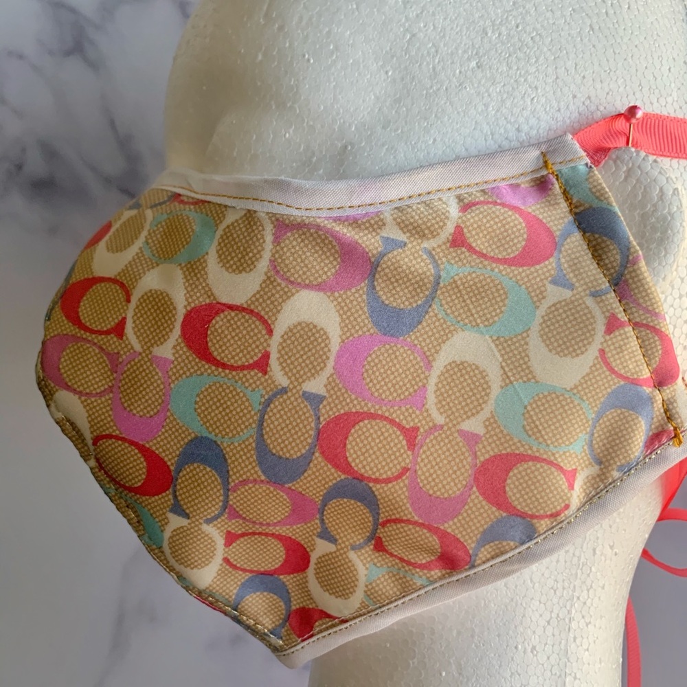 Coach Fabric Face Mask
